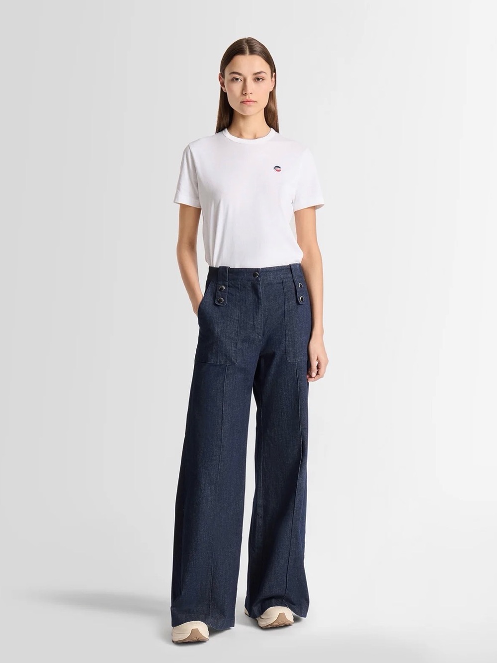 Fusalp Noela Denim wide legged jeans NWT European Size 38